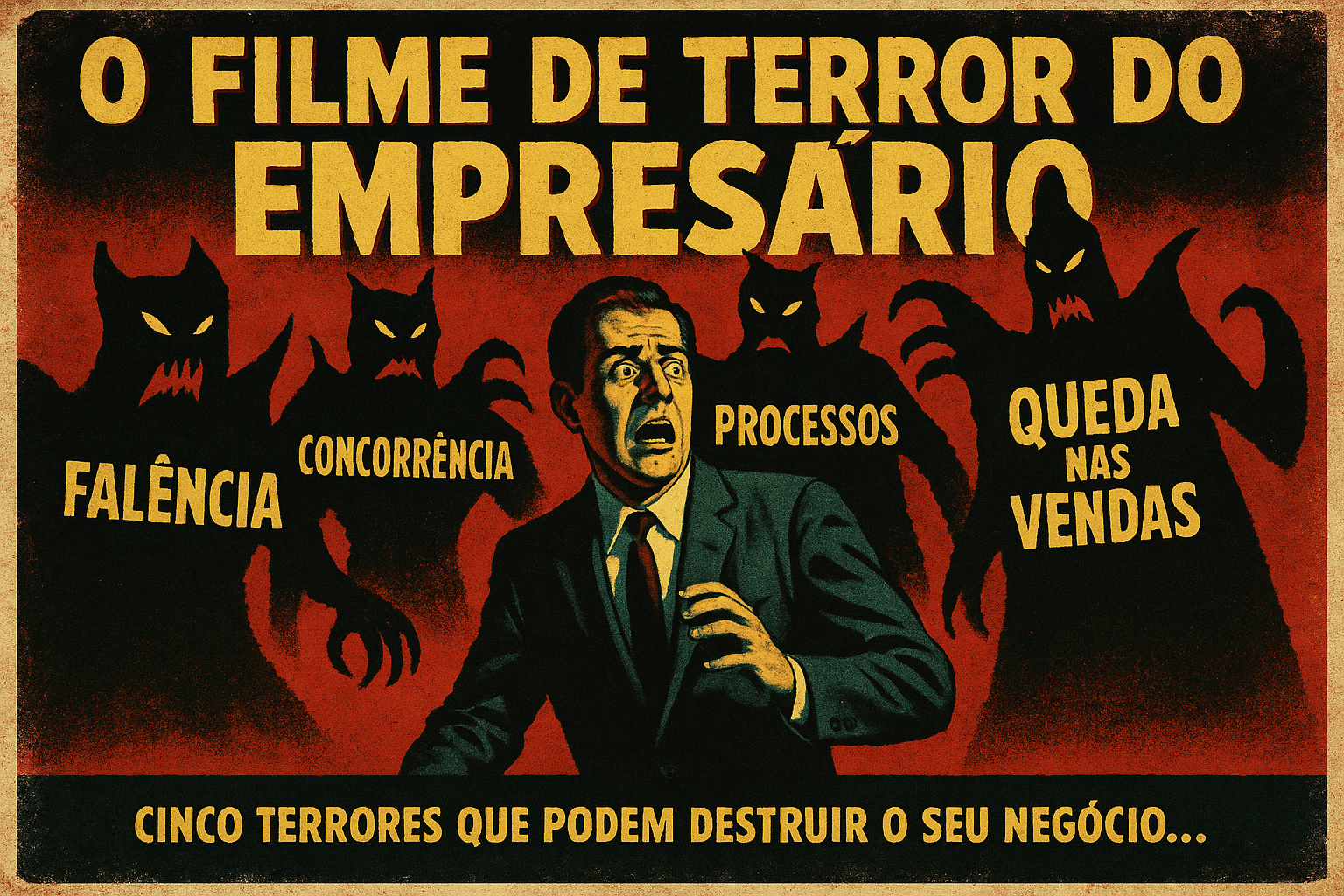 O FILME DE TERROR DO EMPRESÁRIO