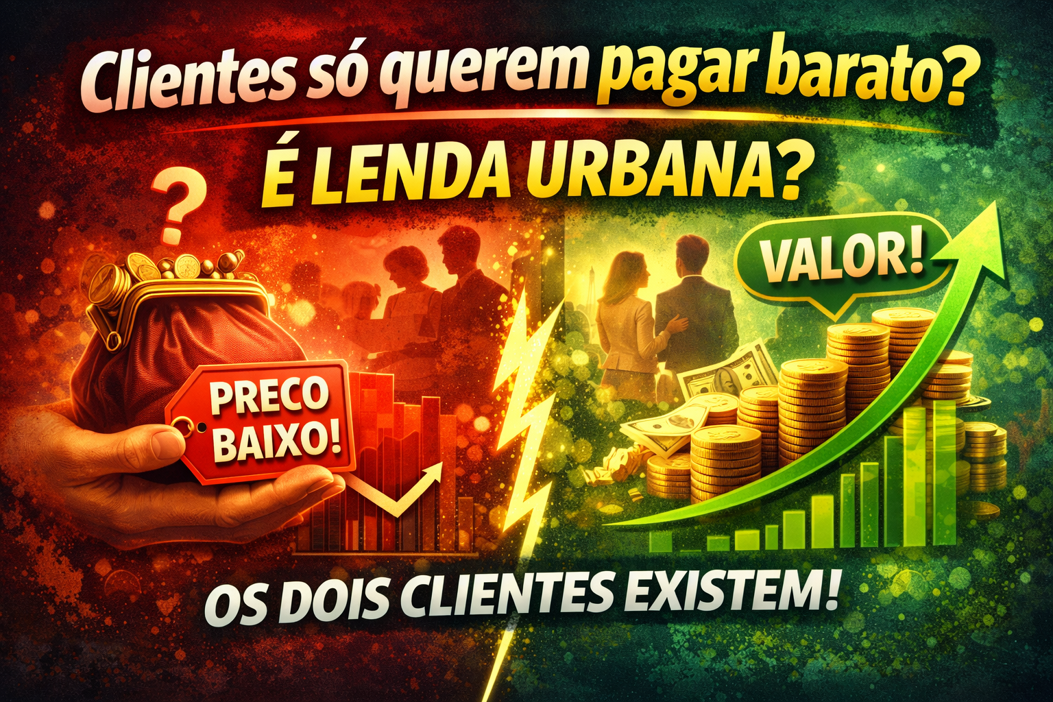 clientes so querem pagar barato?